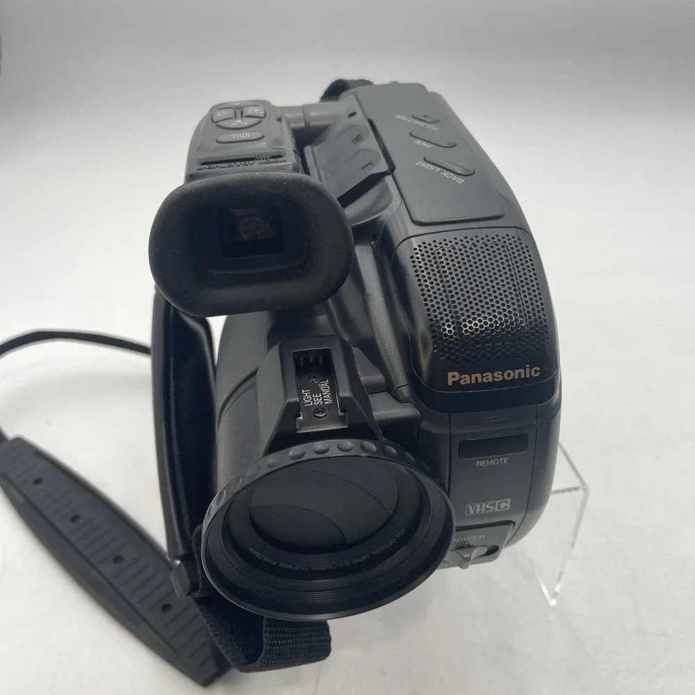 PANASONIC PALMCORDER IQ PV-IQ305 Video Rec+Battery+Charger+Cables+Case-Tested